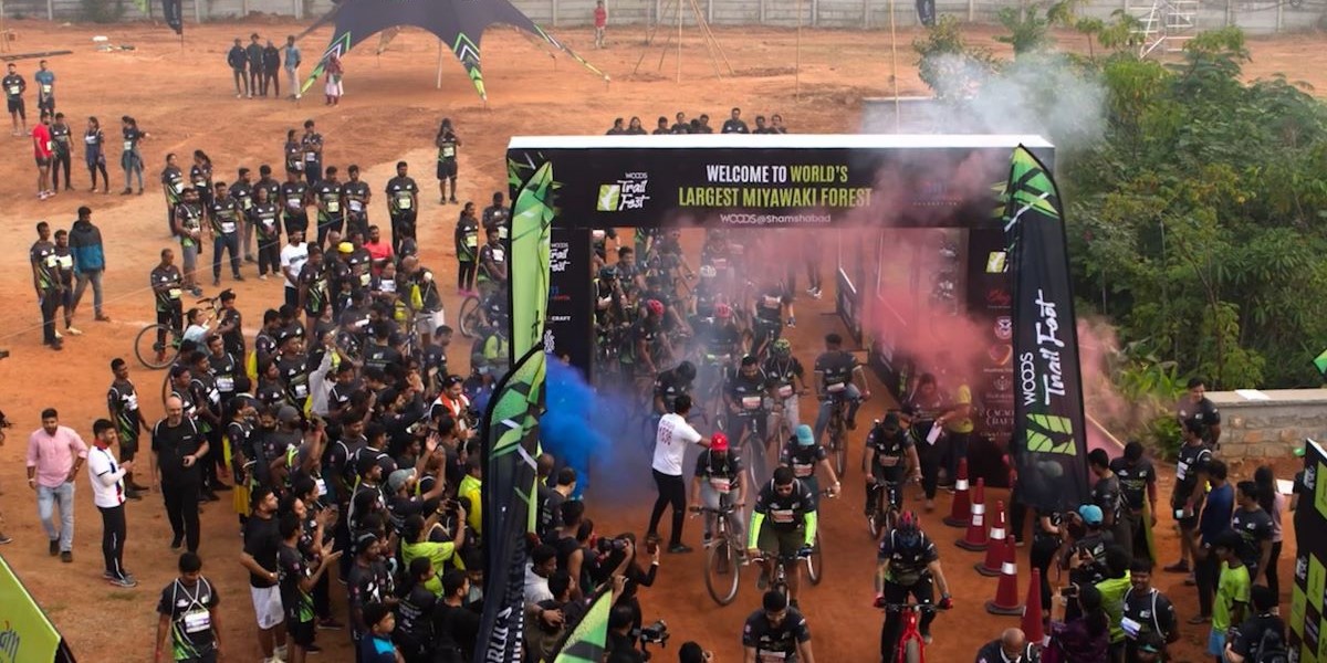 Shamshabad hosts trail fest at Miyawaki forest