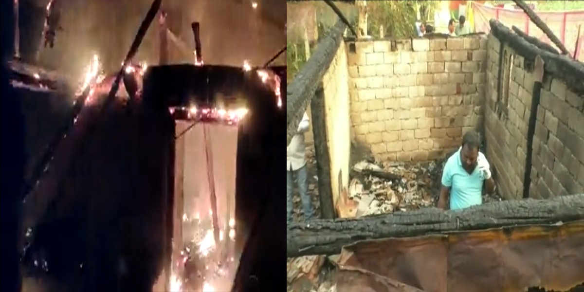 The Telangana fire incident happened in early hours of 17 December at the Gudipelli-Venkatapur village of Mandamarri block in Mancherial district.