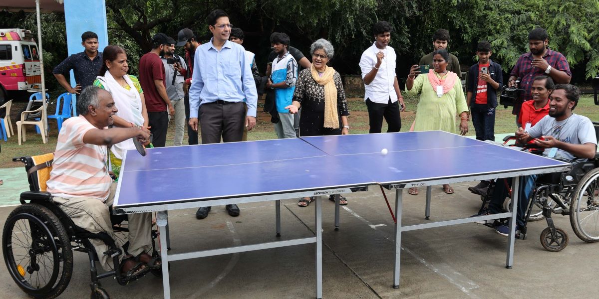 Sports 4 all event held at IIT Madras. (iitmadras/Twitter)