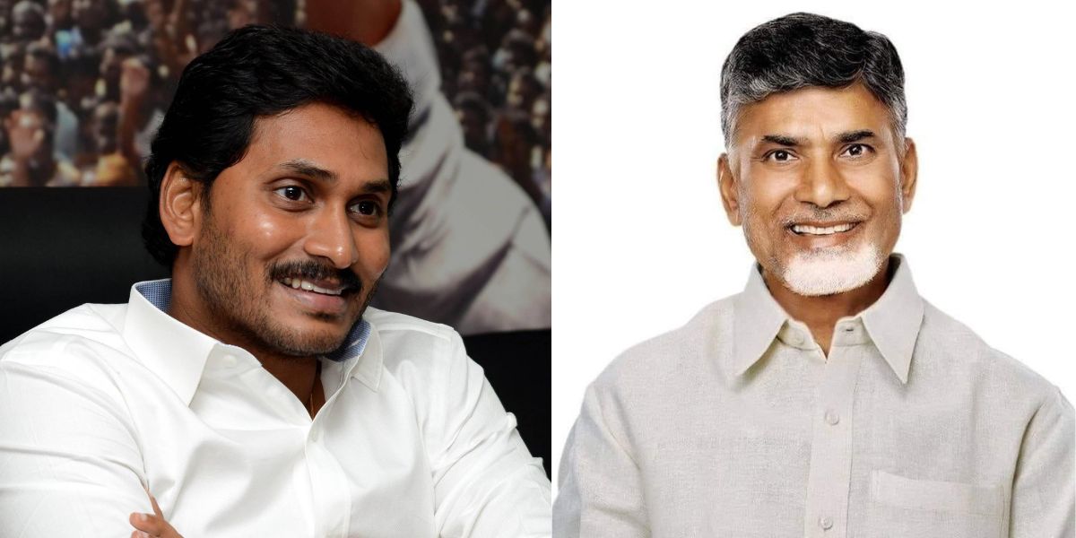 YS Jagan Mohan Reddy and Chandrababu Naidu. (Facebook)