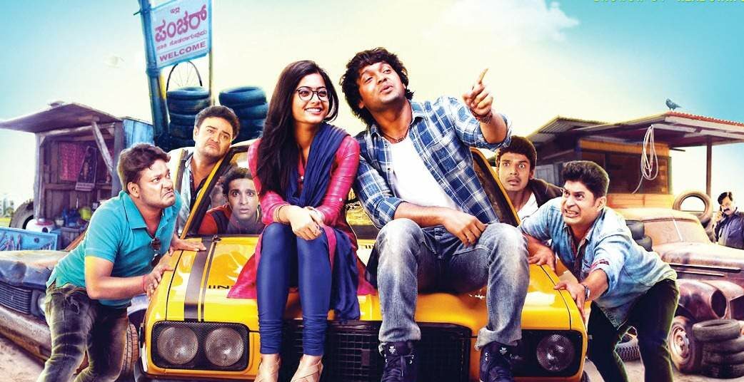Kannada blockbuster Kirik Party with Rakshit Shetty and Rashmika Mandanna in the lead. (Supplied)