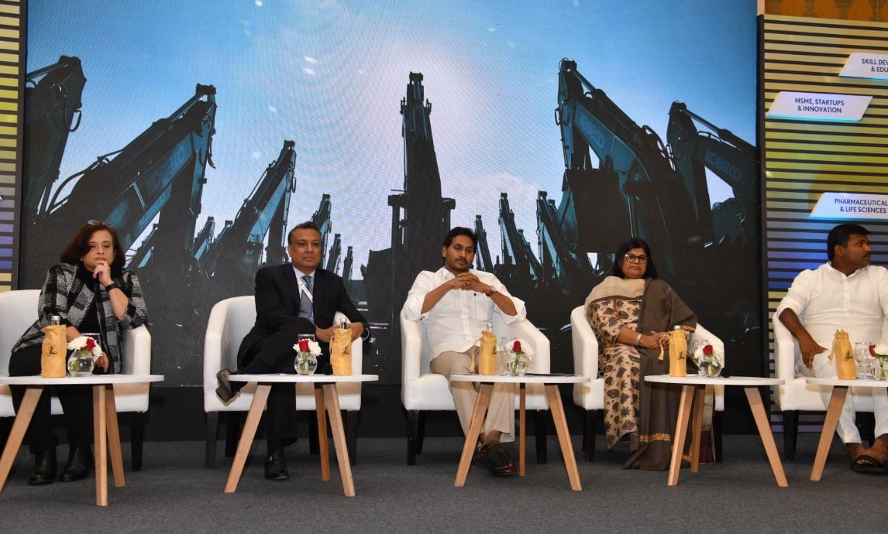 Andhra Pradesh Chief Minister YS Jagan Mohan Reddy in New Delhi, where he spoke of Vizag as state capital.