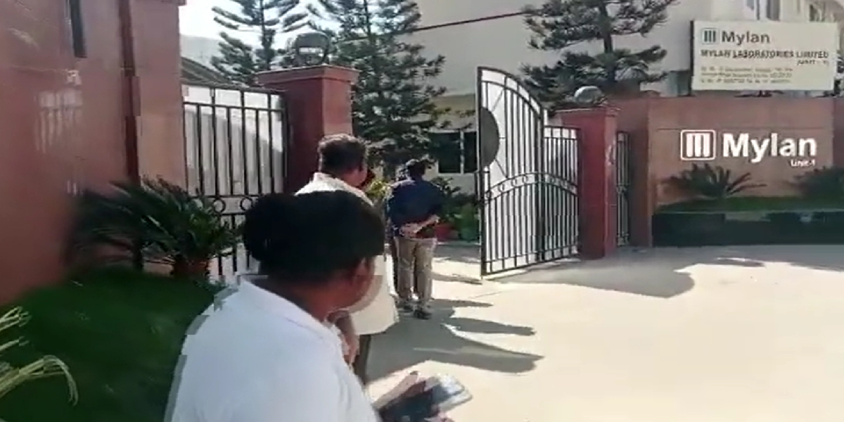 Fire in Pharma unit
