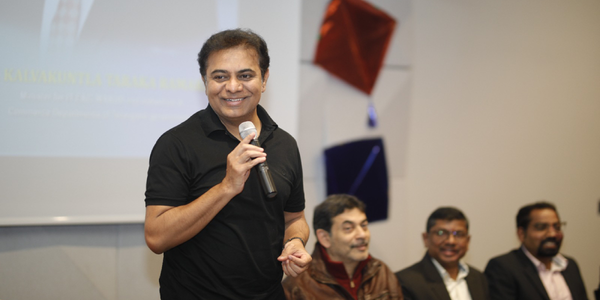 KTR top influencer at WEF
