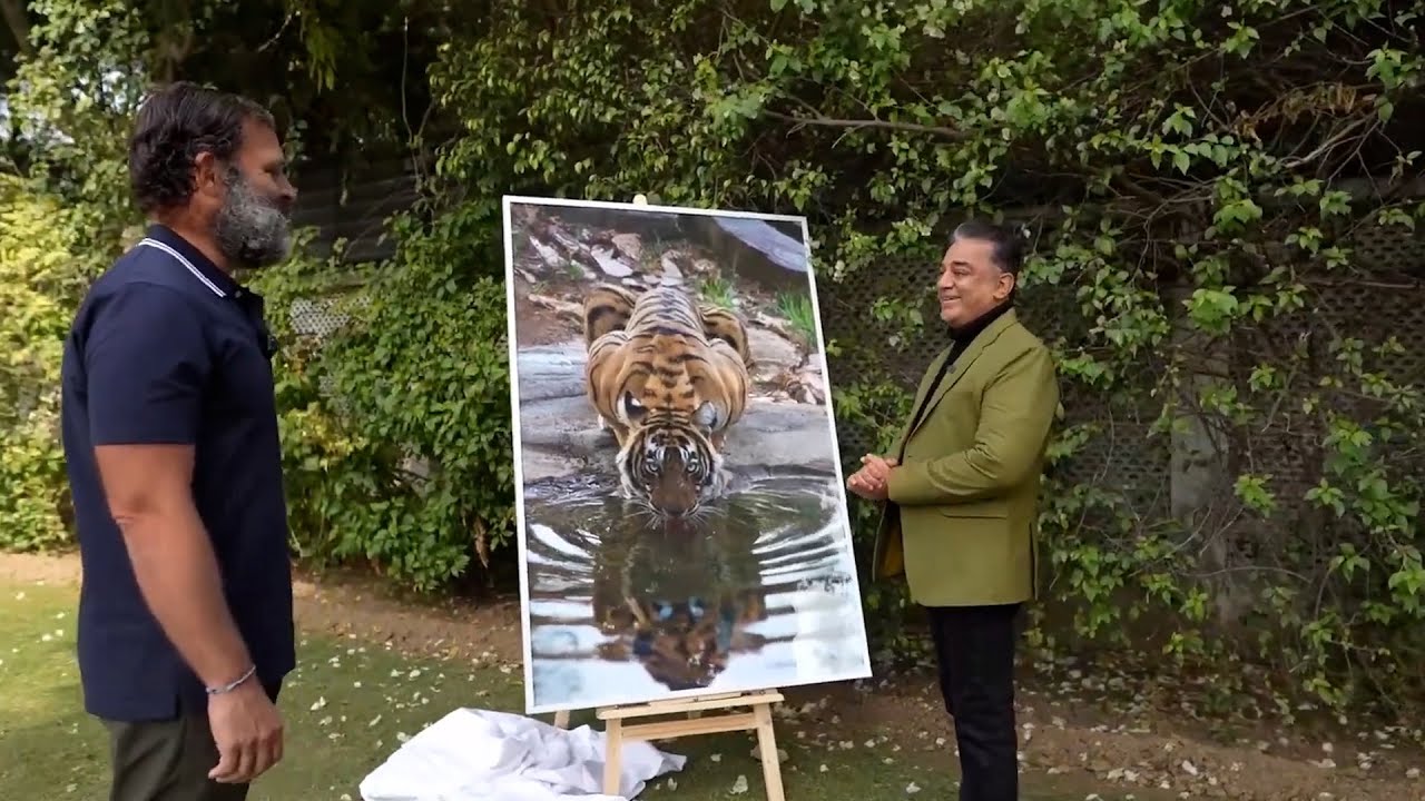 Rahul Gandhi and Kamal Hasaan