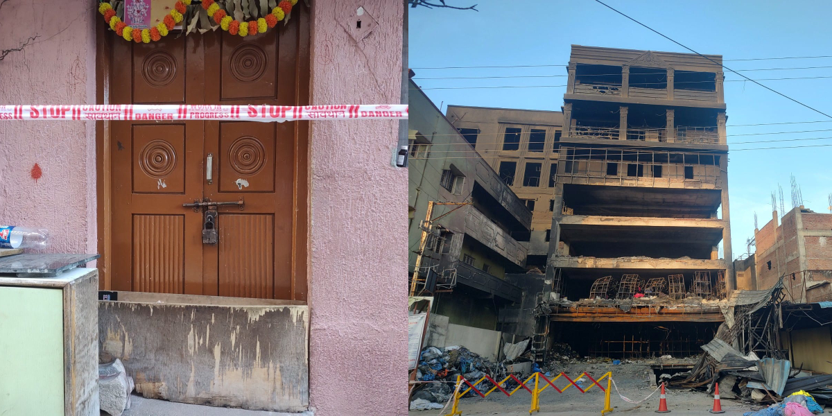 State of residents in neighbourhood affected due to Secunderabad fire at Deccan Corporations