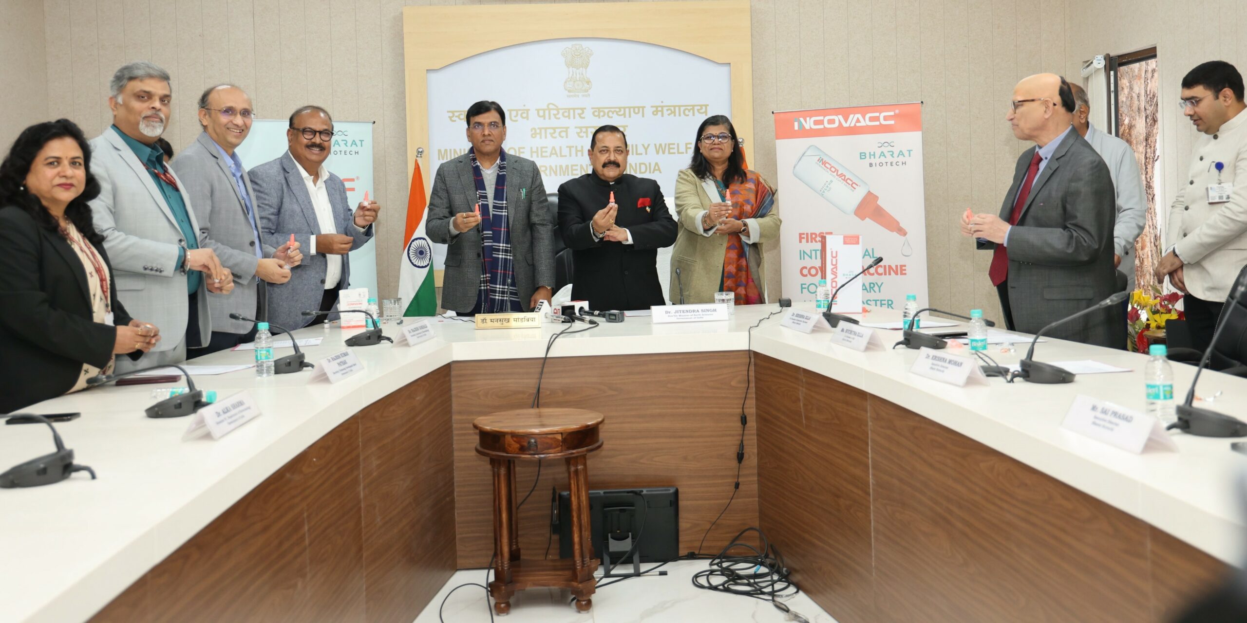 intranasal covid vaccine Hyderbad-based Bharat Biotech