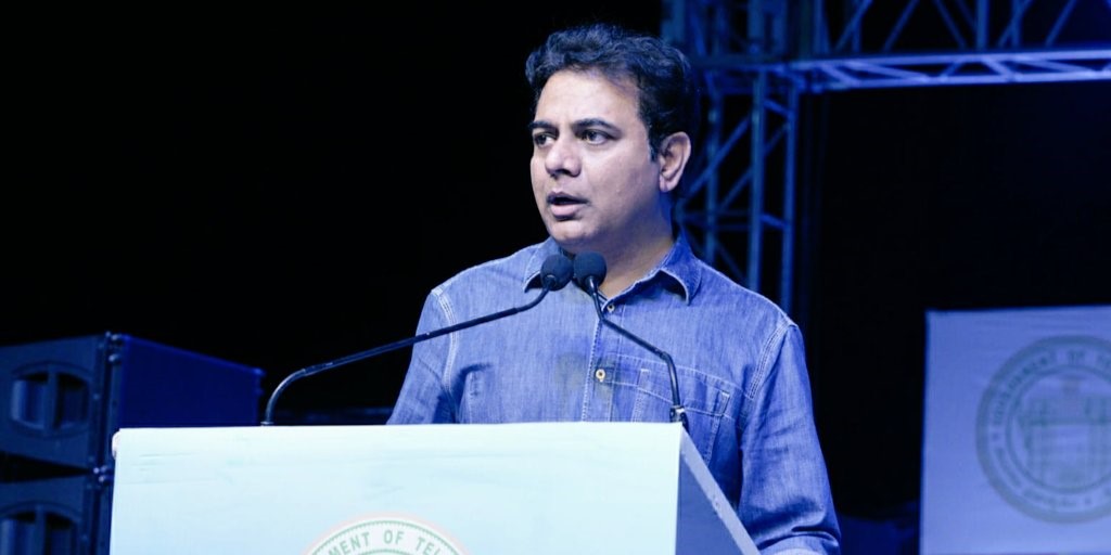 Telangana minister KT Rama Rao. (Supplied)