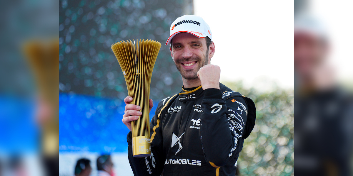 Jean Eric Vergne wins Hyderabad E Prix