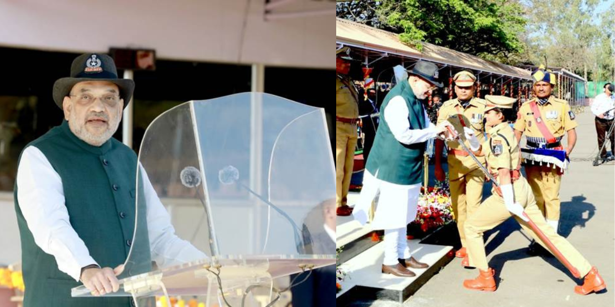 Amit Shah called upon the IPS probationers to be ready for the multi-dimensional challenges. (Supplied)