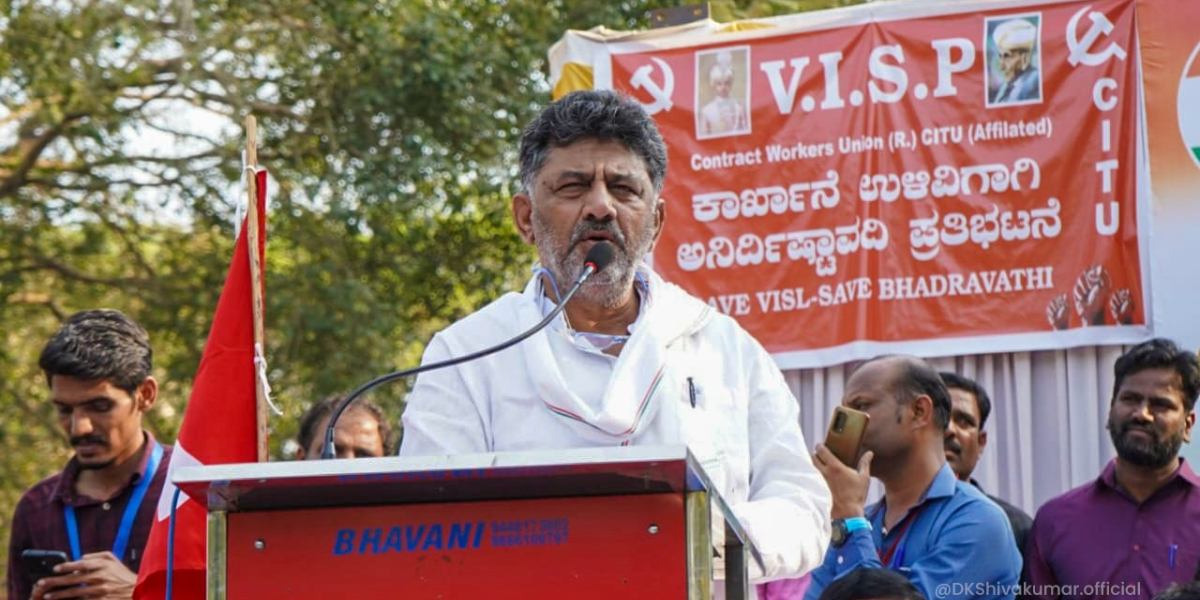 The Enforcement Directorate (ED) had issued summons to Shivakumar, while his daughter was issued a notice by the CBI. (DK Shivakumar/Twitter)