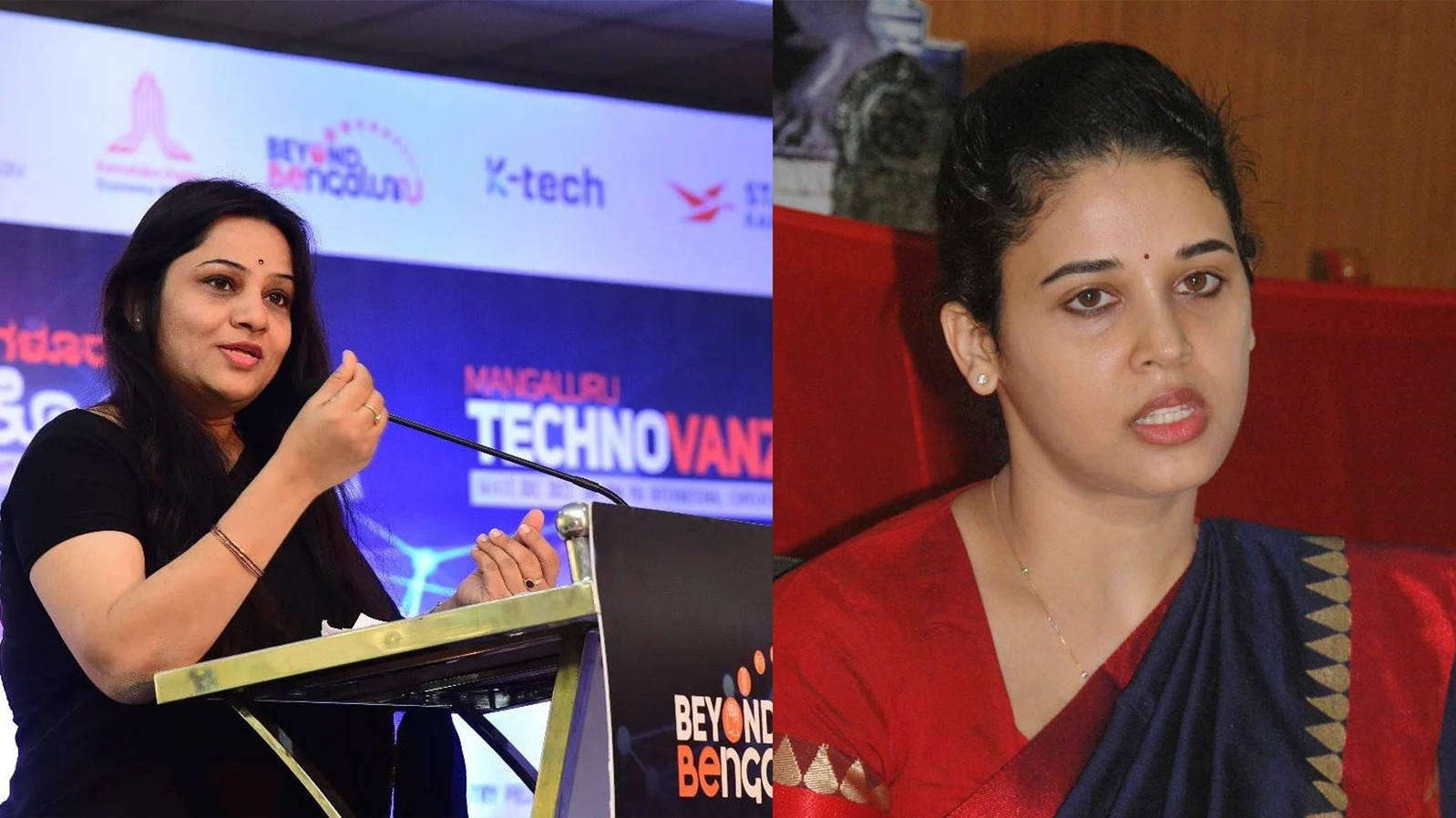 IPS D Roopa and IAS Rohini Sindhuri.