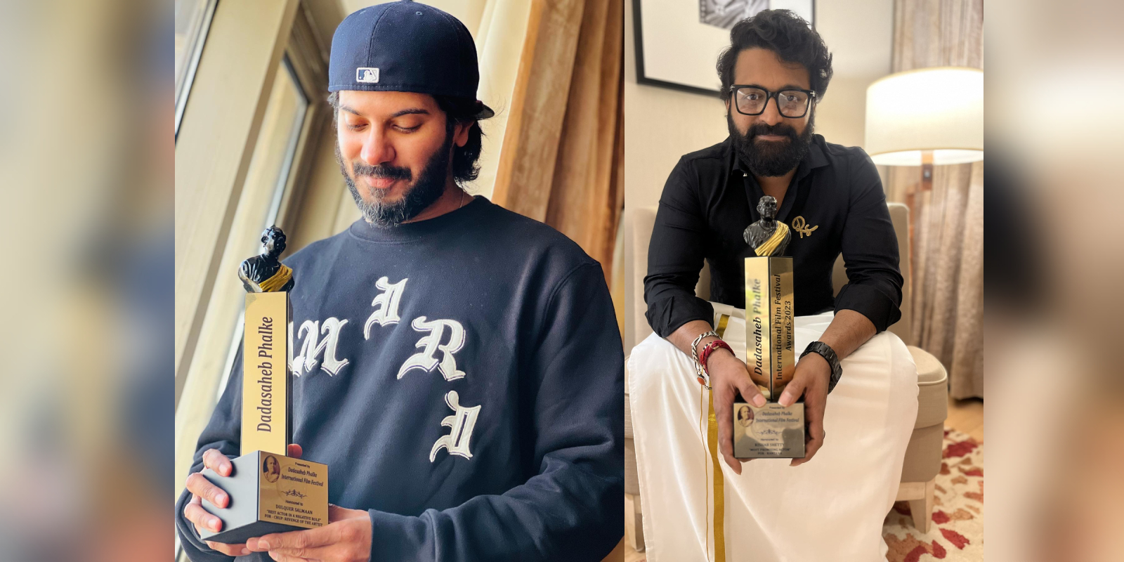 dulquer rishab shetty dada saheb phalke