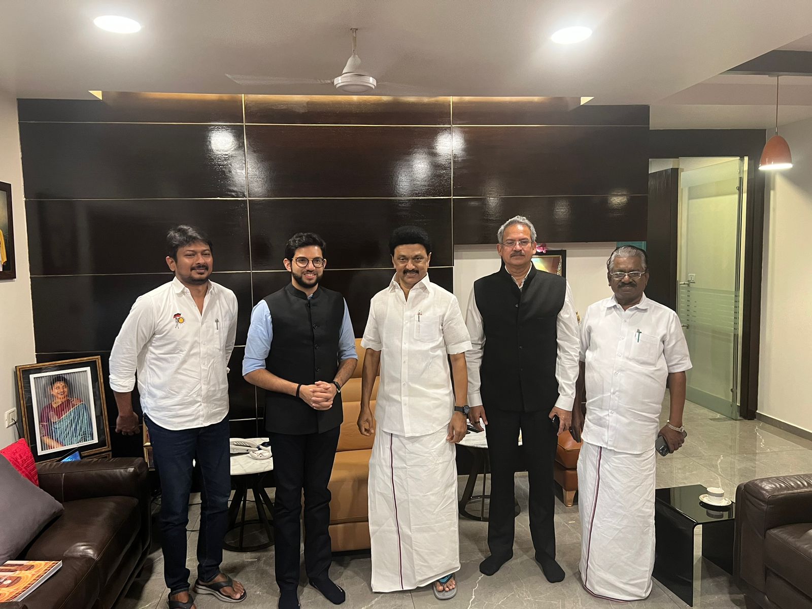 Shiv Sena Aaditya Thackeray MK Stalin DMK