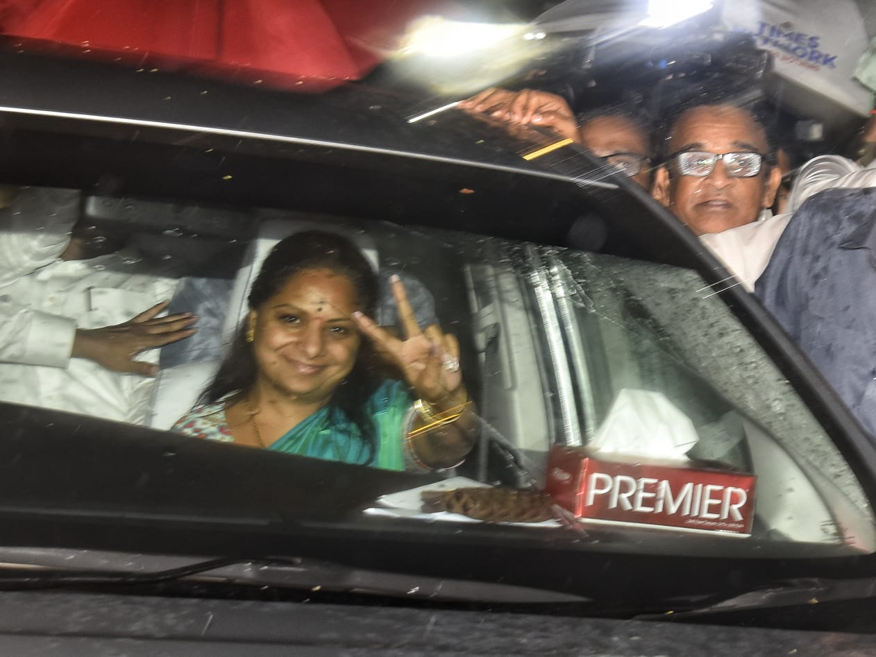 Kavitha arrest ED questioning