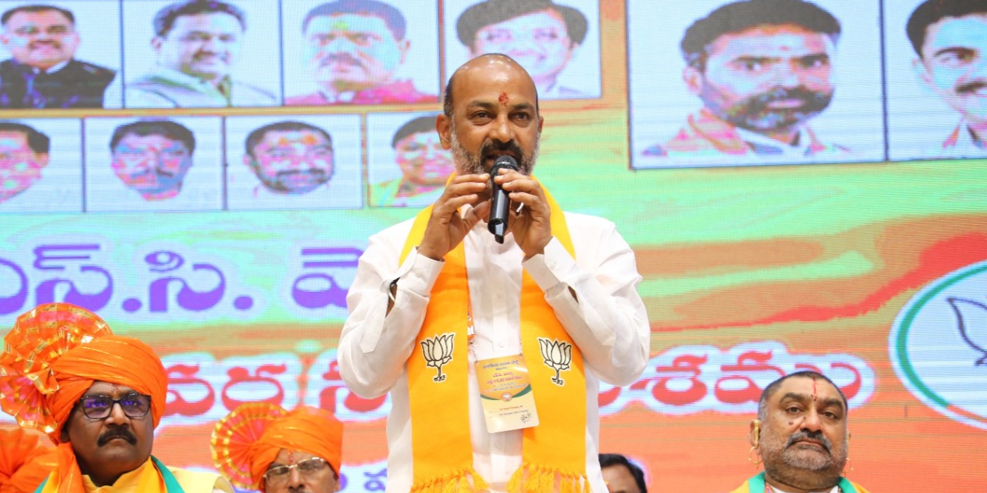 Bandi Sanjay said it was atrocious that the ministers who had taken an oath in the name of the Constitution are violating it and the orders of the judiciary. (Supplied)