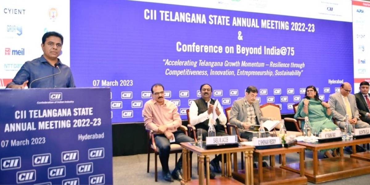 CII Telangana conference KTR