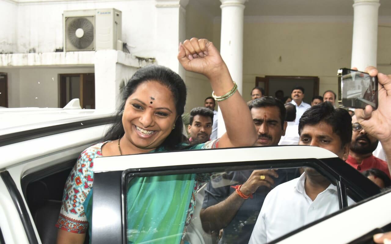 K Kavitha, BRS MLC