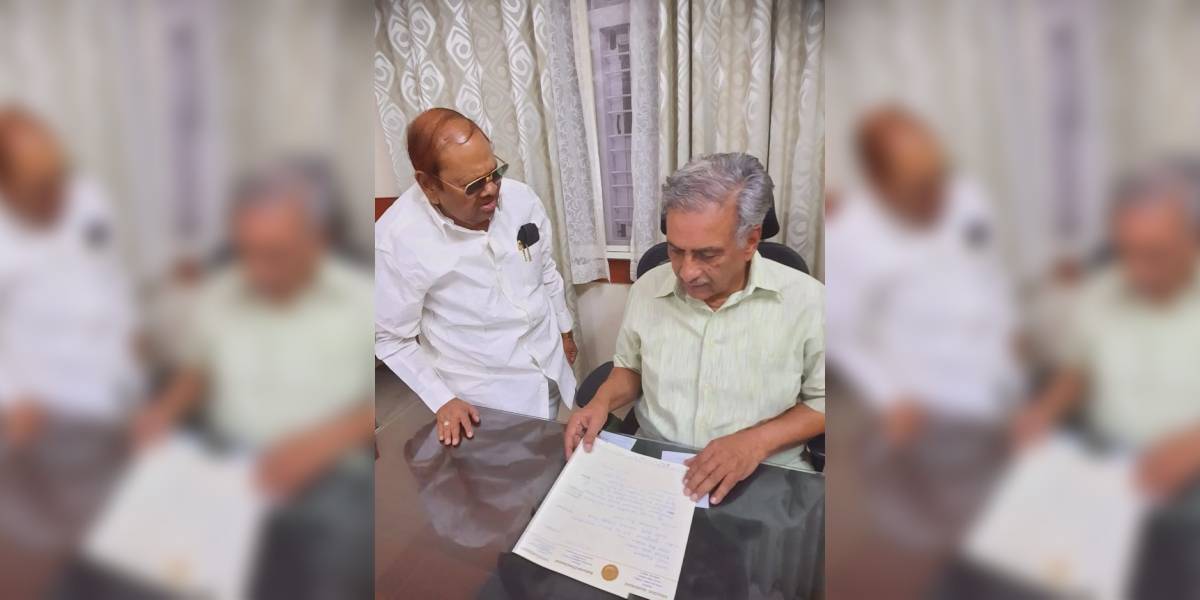 BJP leader Baburao Chinchansur submitted his resignation from the legislative council on Monday. (supplied)