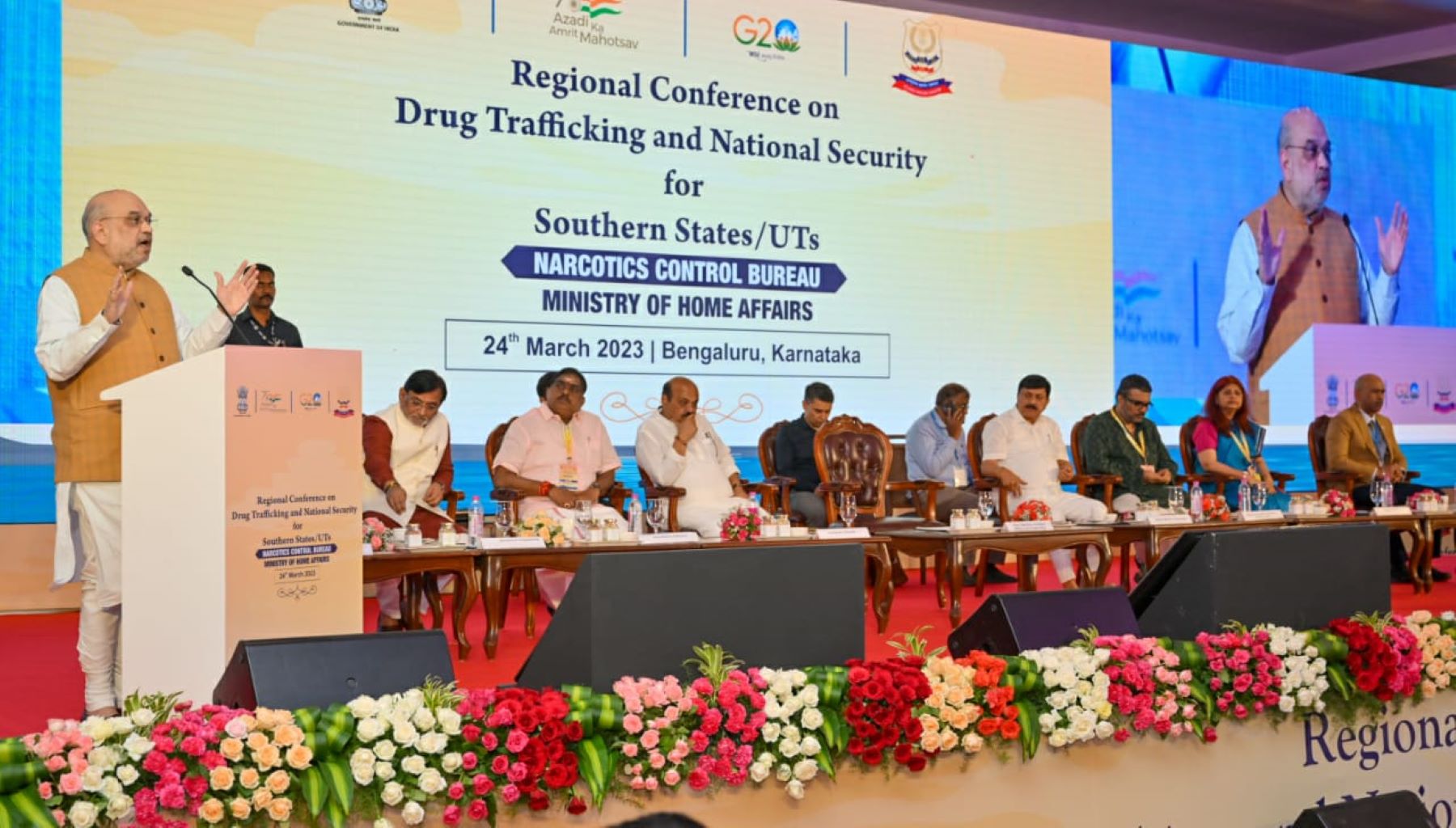 Amit Shah Karnataka Drugs