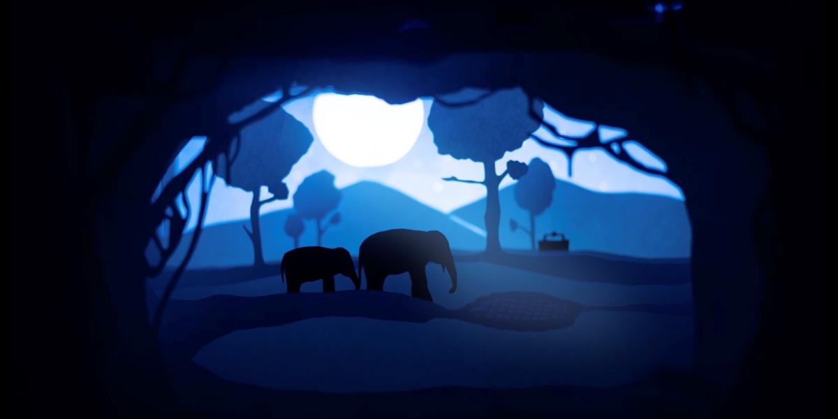 Stop Motion Animation Blue Mountain Blues
