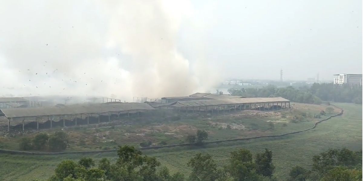 Brahmapuram wasteyard fire