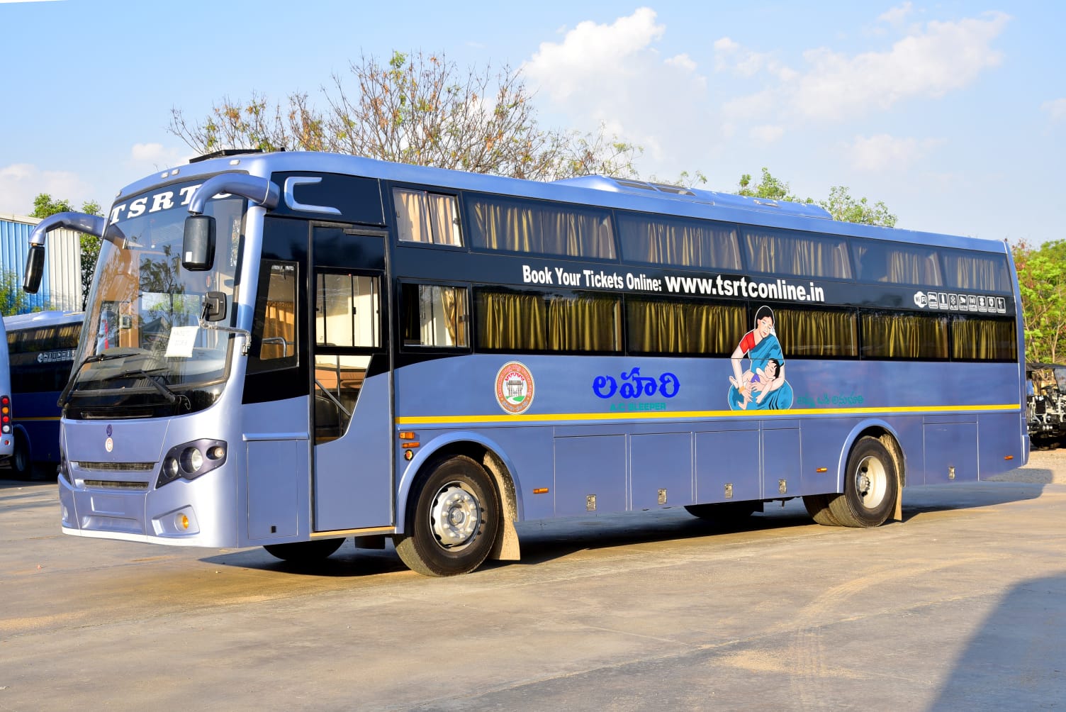 TSRTC to launch 16 high-tech AC sleeper buses on 27 March, dynamic ticketing to also start