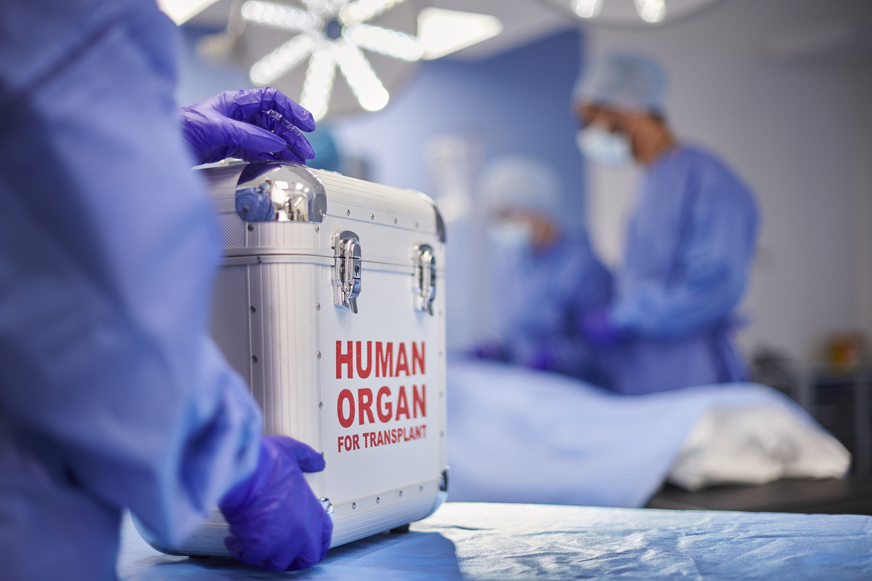 Heart transplant in a minor