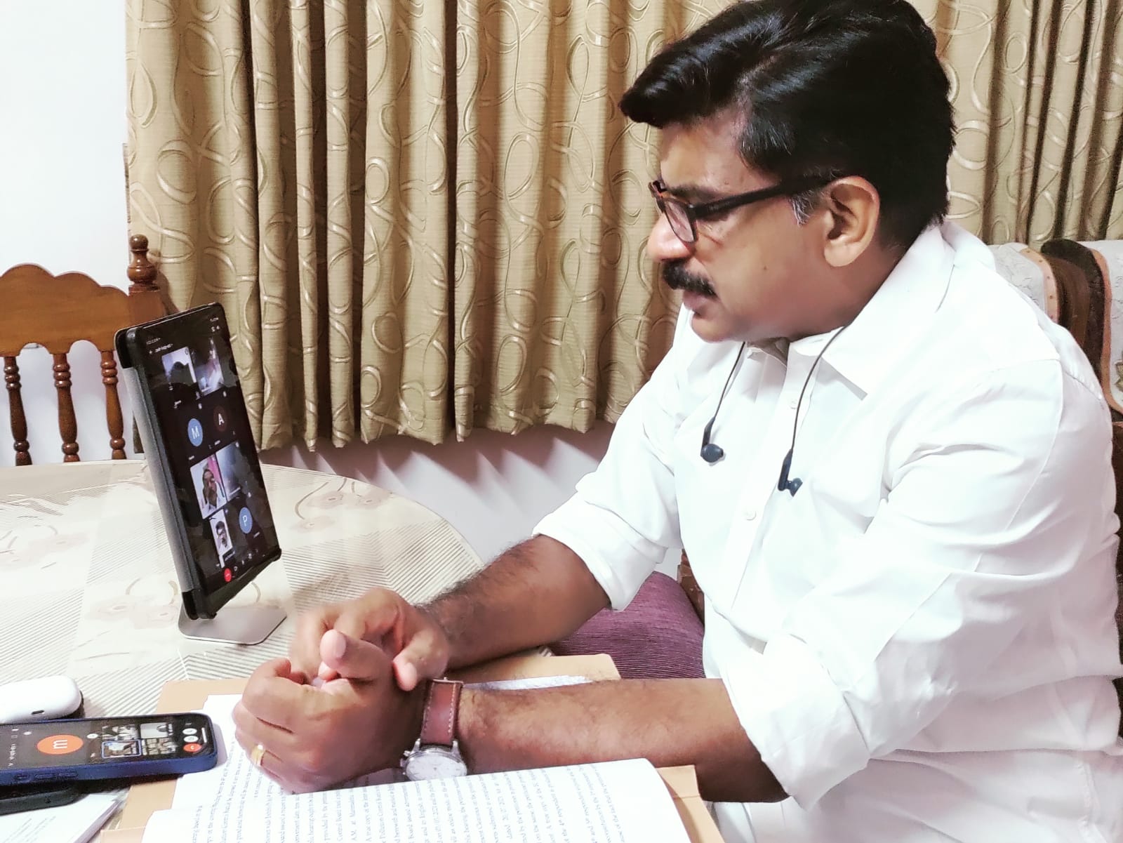 Dr Mathew Kuzhalnadan, Congress MLA from Kerala
