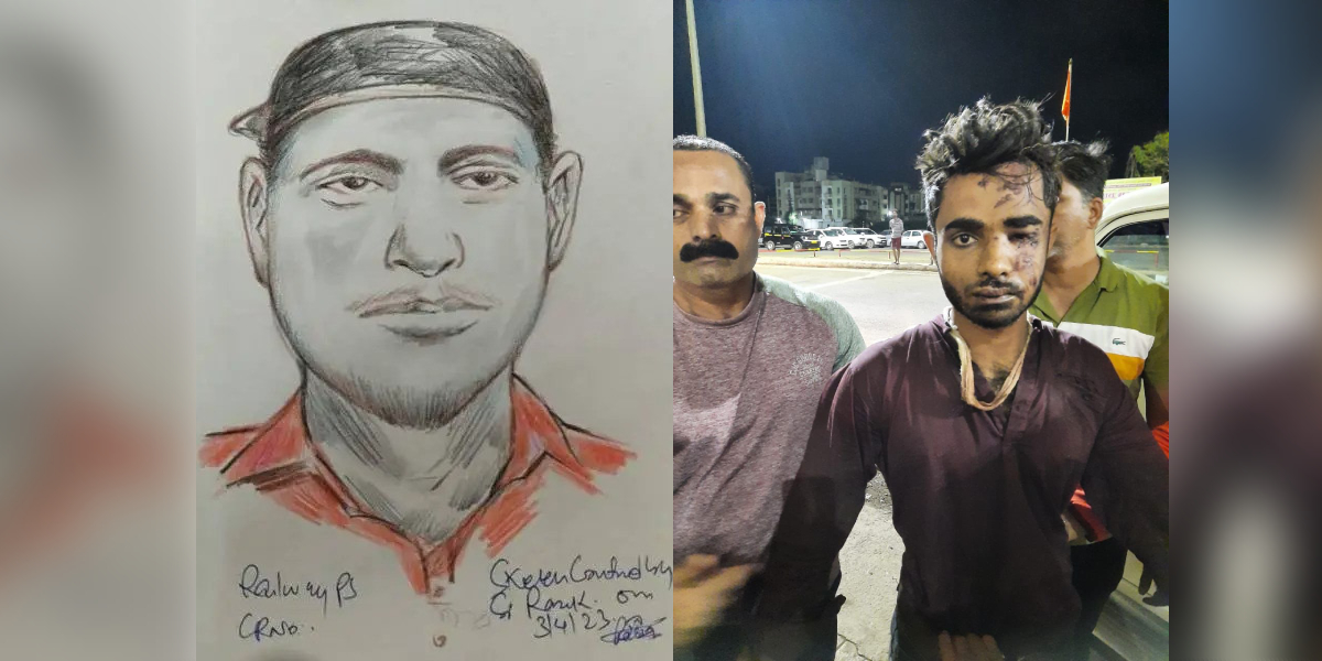 Shahrukh Saifi was discharged from the medical college in the city after undergoing treatment for injuries he suffered during an attempt to escape from the moving train.