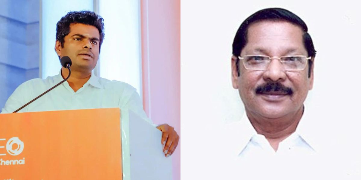 Annamalai, RS Bharathi. (Twitter)