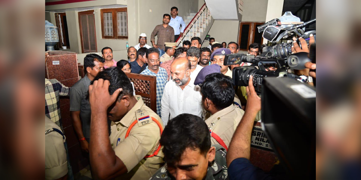 Petition challenging remand order of Bandi Sanjay in Telangana High Court adjourned till 10 April