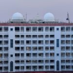New Telangana Secretariat under construction