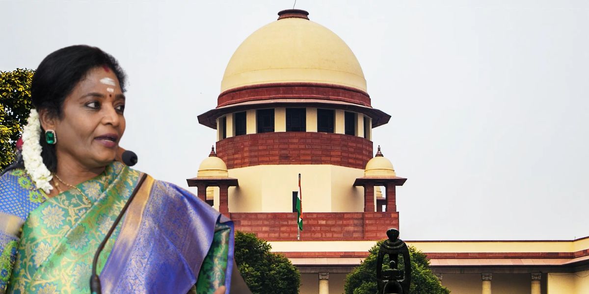 Telangana Governor clears all the bills pending with her ahead of the SC hearing.
