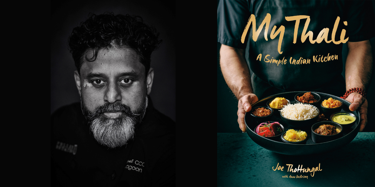 In March 2023, Thottungal released his second book, 'My Thali – A Simple Indian Kitchen', in Canada. (Portrait by Christian Lalonde)