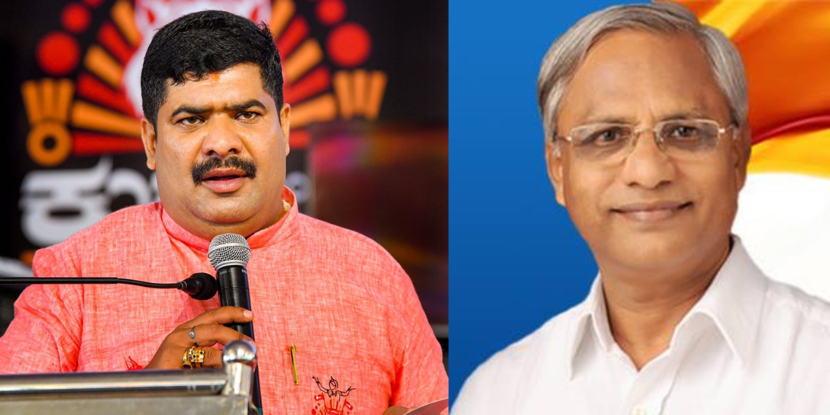 In Mangaluru South constituency, Vedavyas Kamath has been fielded by the BJP and JR Lobo has been fielded by the Congress. (Facebook)