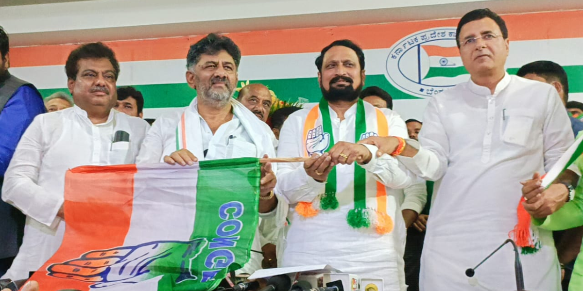 Laxman Savadi announced his decision to resign from the primary membership of the BJP after being denied a ticket to contest in the 10 May Assembly elections. (Twitter)