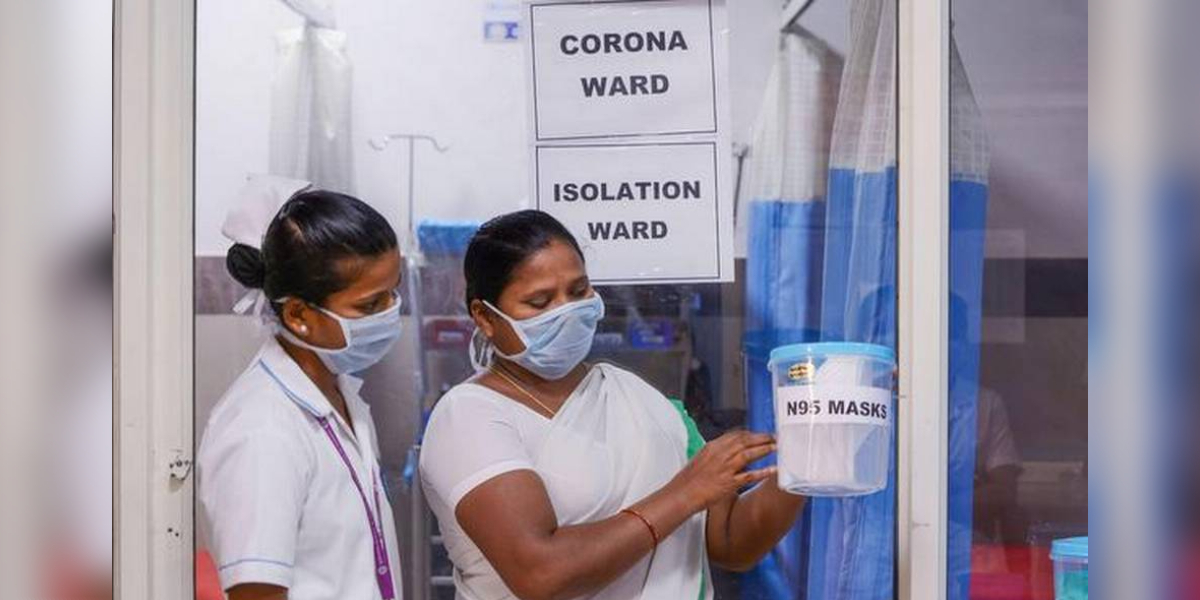 JN.1, comorbidities: A Covid-19 ward in Kerala. (Supplied)