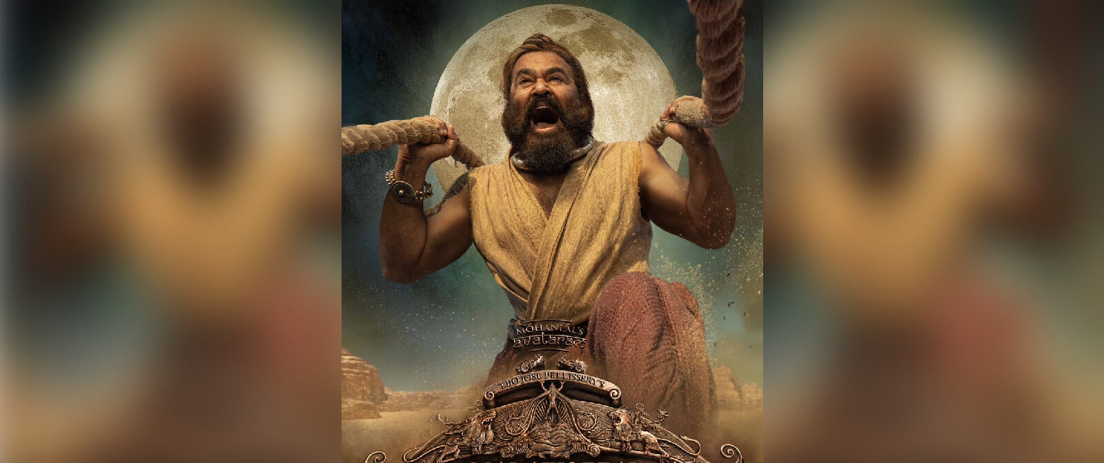 first look poster of mohanlal Malaikottai Vaaliban