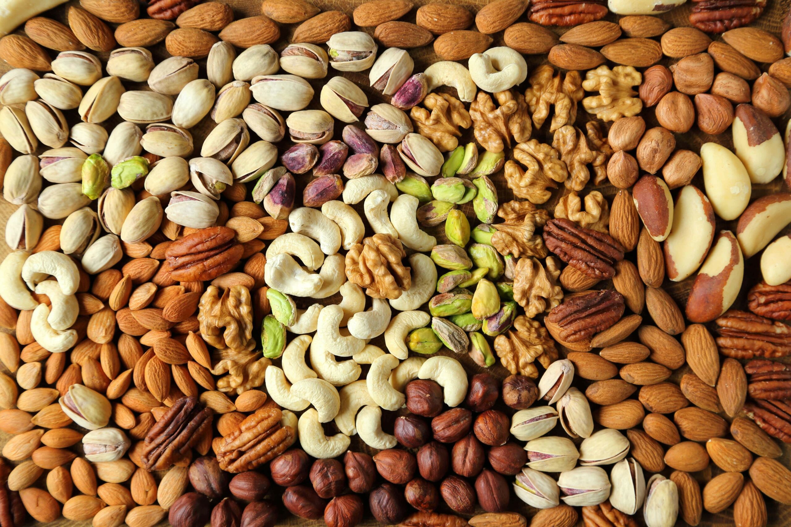 Eating too many nuts can lead to weight gain, digestive issues, and other health problems. (Creative Commons)
