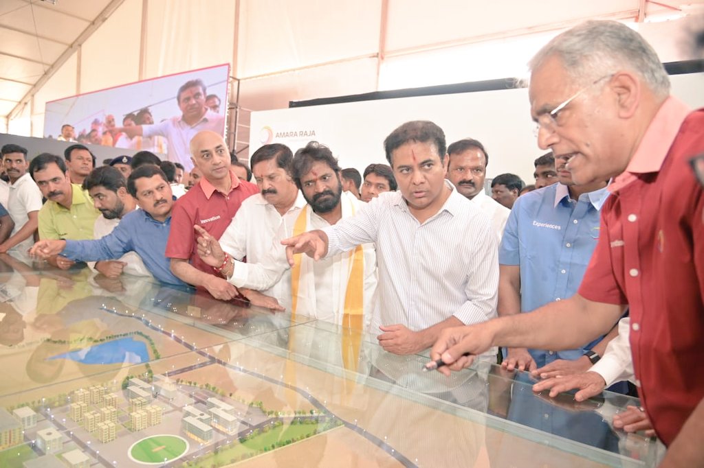 Telangana EV ecosystem gigafactory Amara Raja