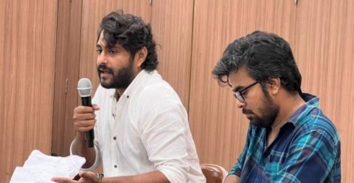 Antony Varghese addressing press conference in Kochi