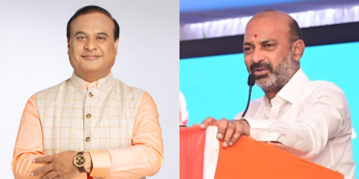 Sarma visited Hyderabad in September 2022 to deliver a speech during a colourful procession organised by the Bhagyanagar Ganesh Utsav Samithi. (Commons)