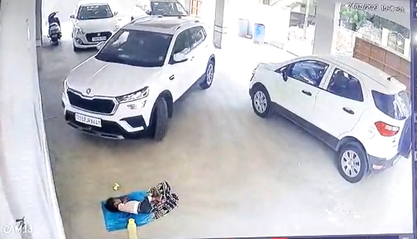 Interior designer booked for running over car on 3-year-old in Hyderabad