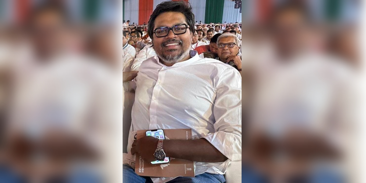 File photo of political strategist Sunil Kanugolu.