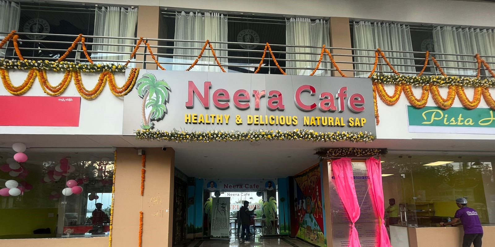 Neera Cafe in Hyderabad. (South First)