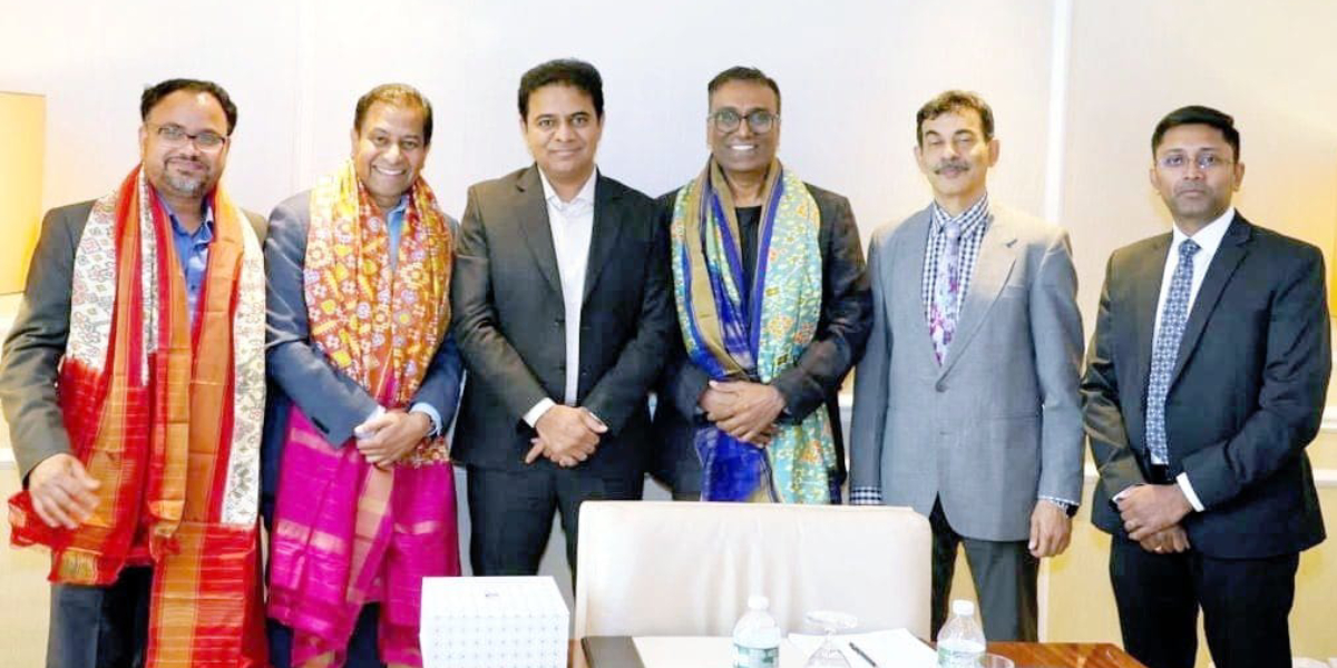 KTR with the Ocugen team in New York. (Supplied)