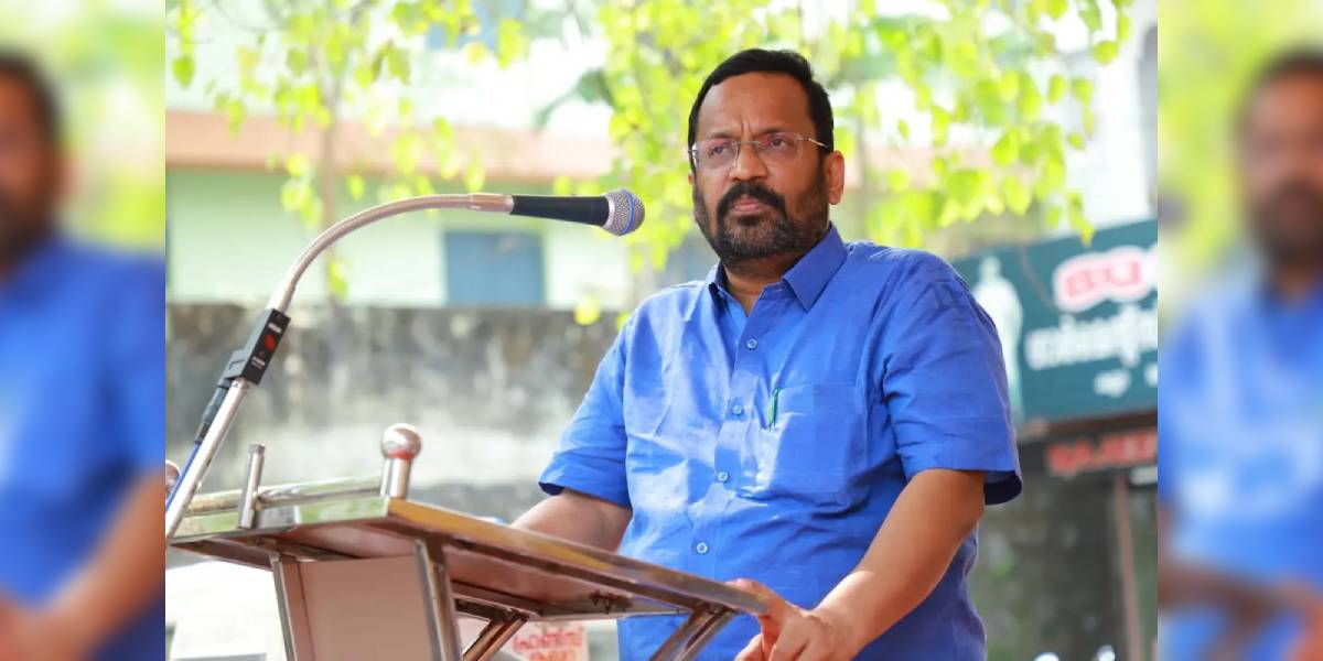 Revenue and Housing Minister K Rajan. (Supplied)