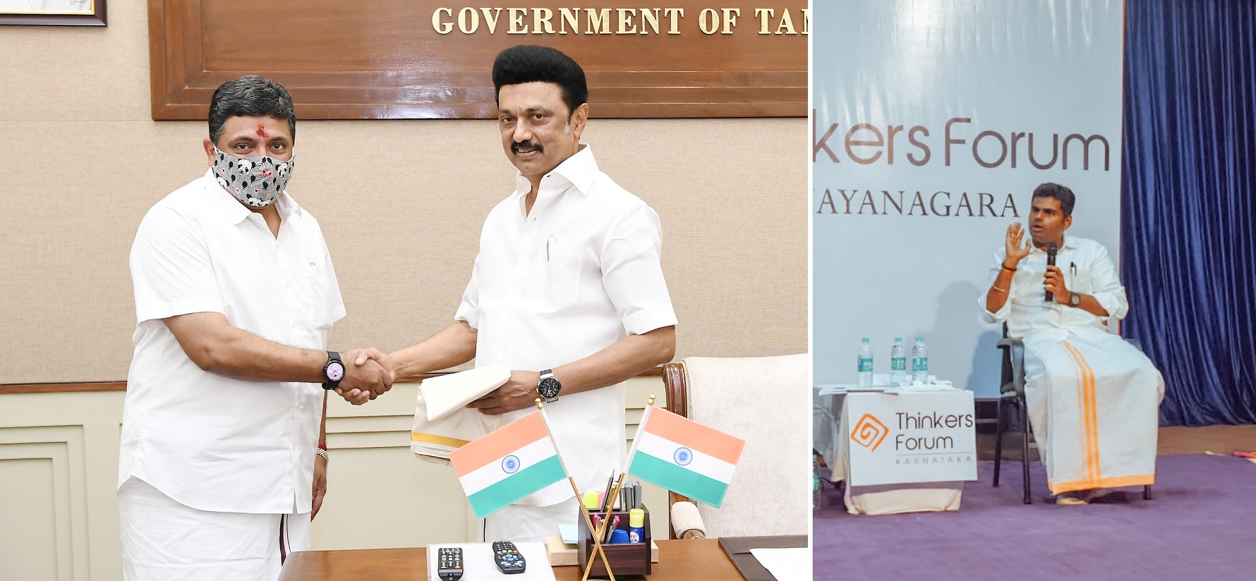 Annamalai challenges MK Stalin to sue him over ‘audio leak’ of PTR