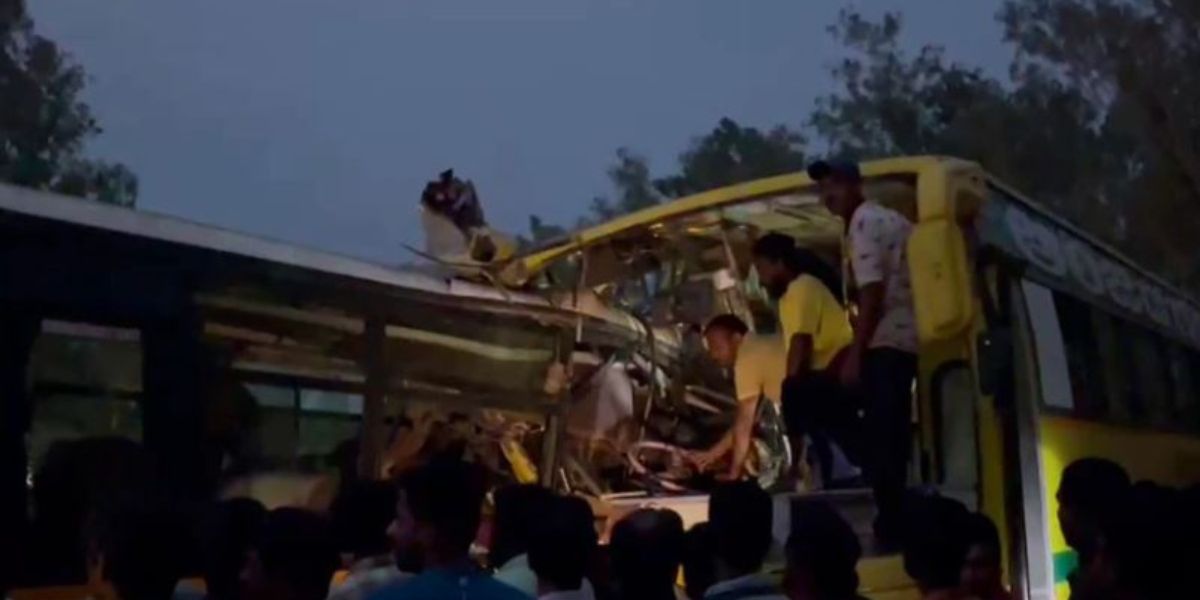Shivamogga bus accident